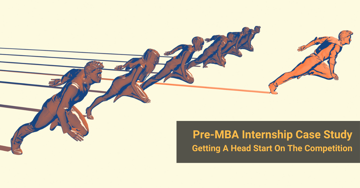 Pre-MBA Internship